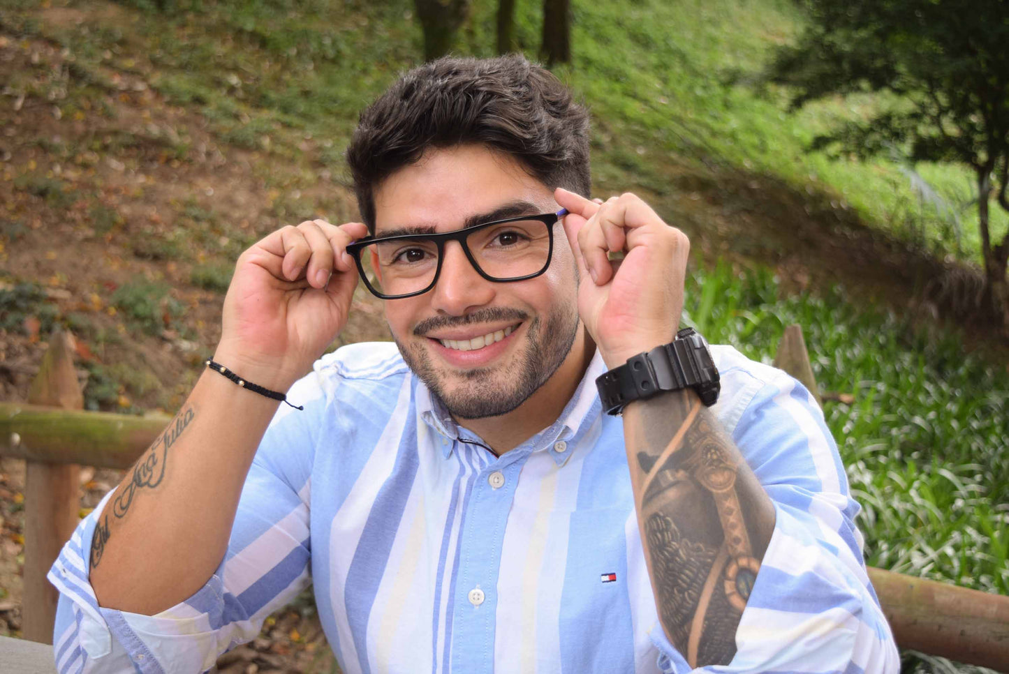 Montura de Gafas Hombre Mancini