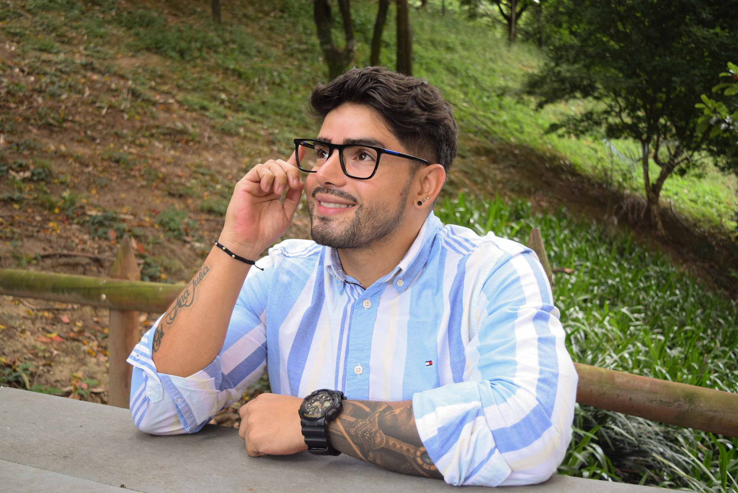 Montura de Gafas Hombre Mancini