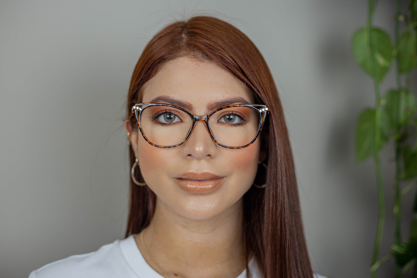 Montura de Gafas Mujer Miel