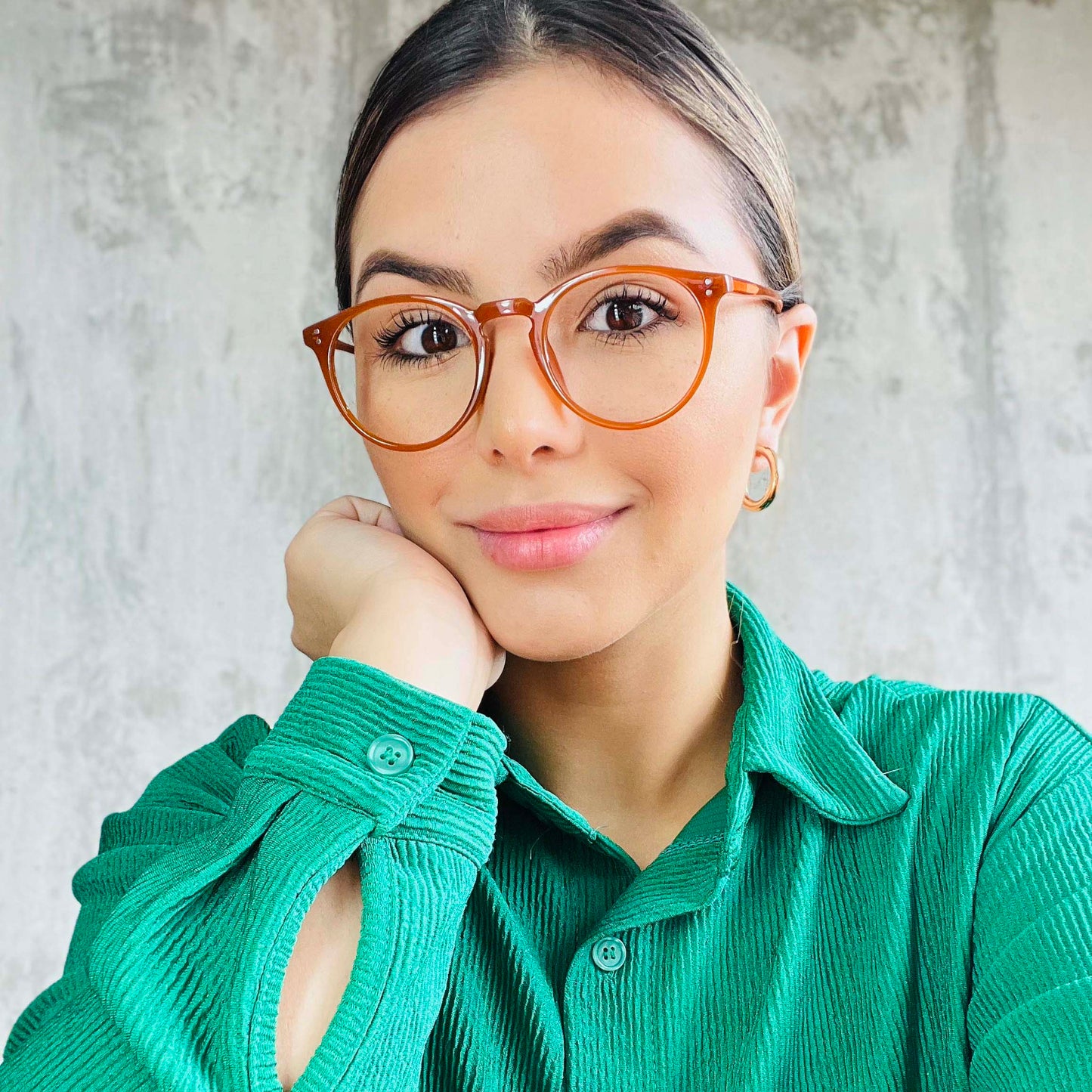 Montura de Gafas Mujer Coral