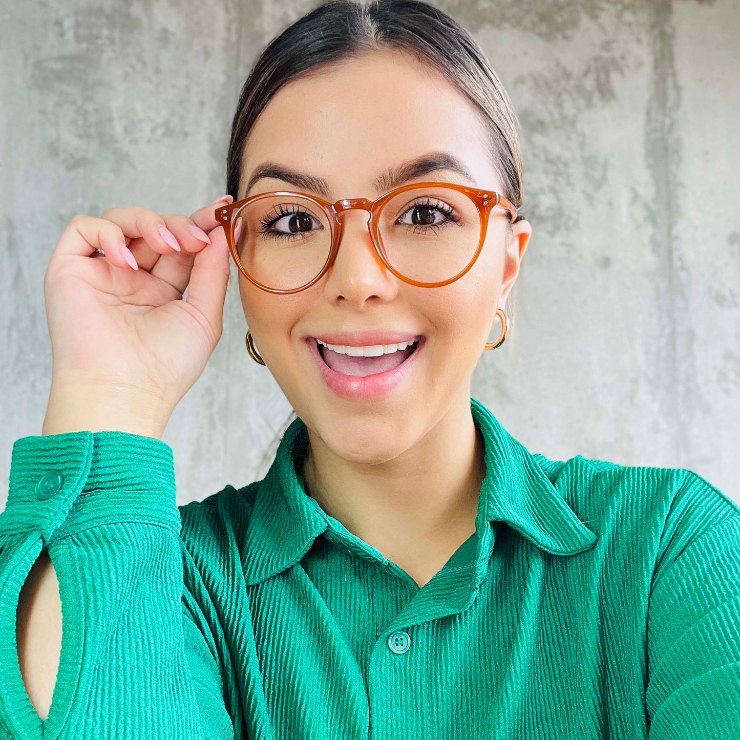 Montura de Gafas Mujer Coral
