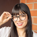 Montura De Gafas Mujer Celeste
