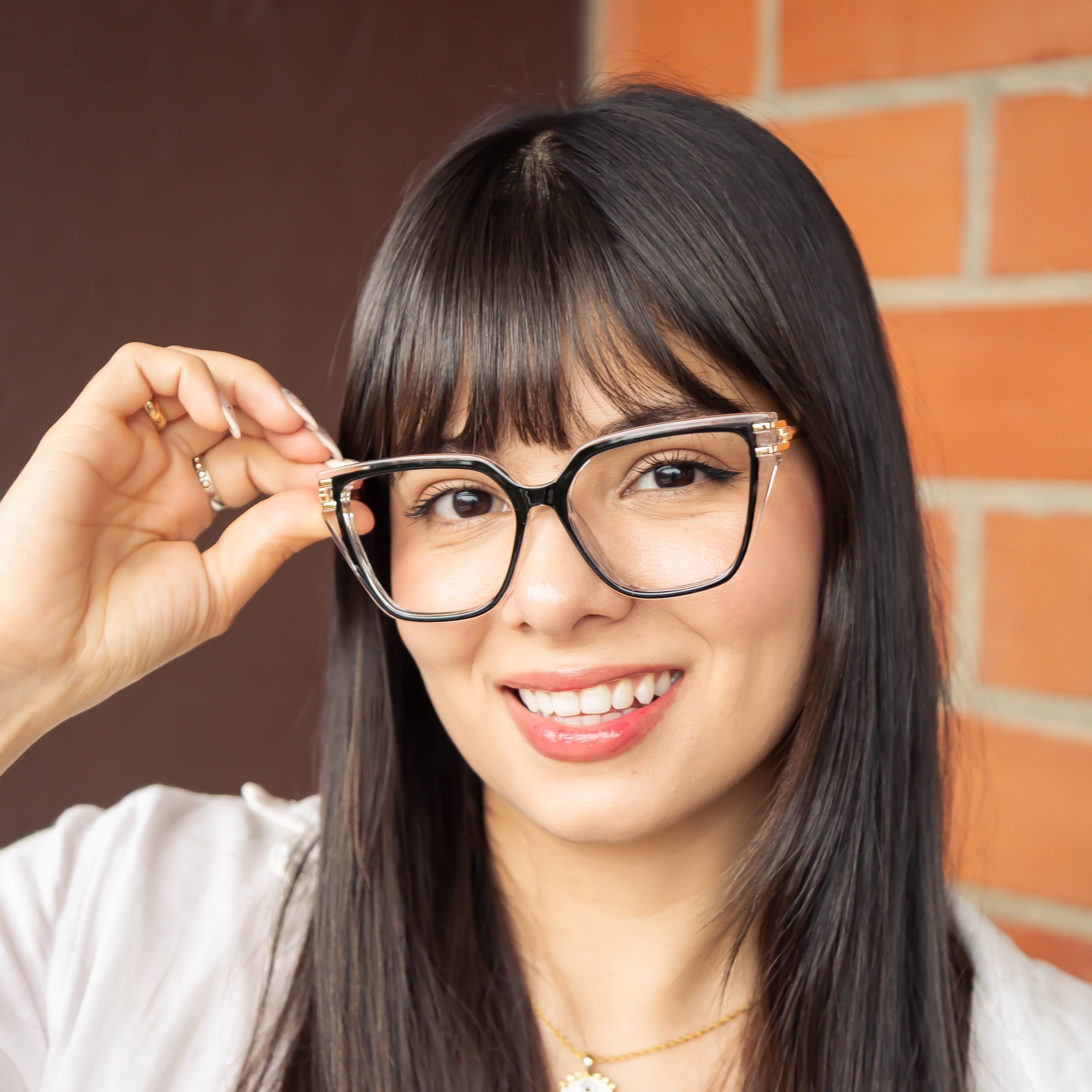 Montura De Gafas Mujer Celeste