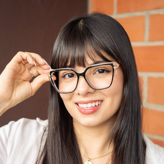 Montura De Gafas Mujer Celeste