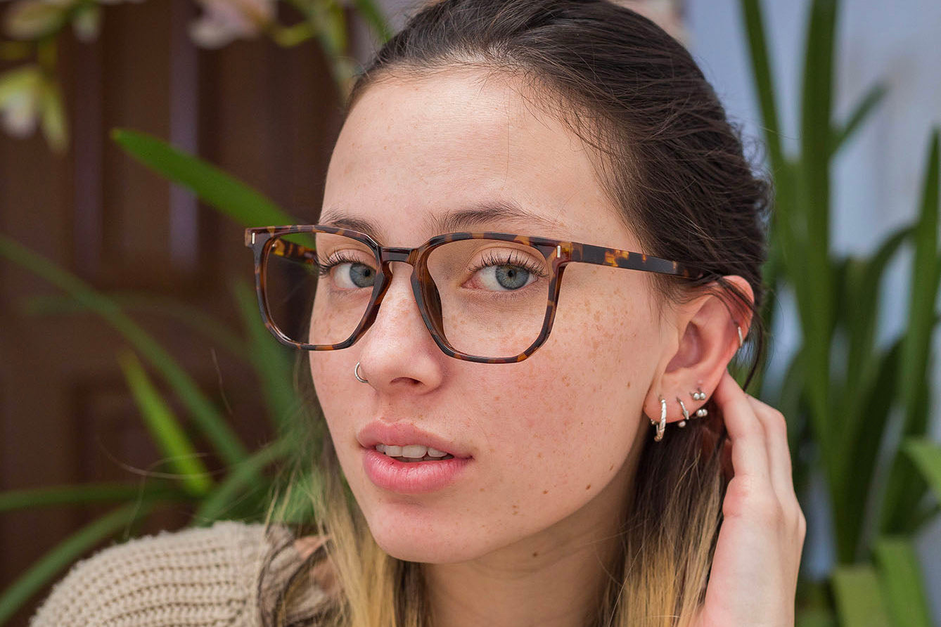 Montura de Gafas Mujer Lila